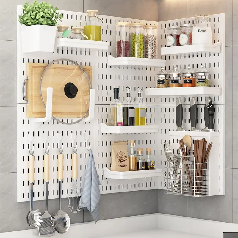 Quick Installation Orifice Plate and Kitchen Rack Packaging - Splicable Pin Plate Accessory - Comes with Combination