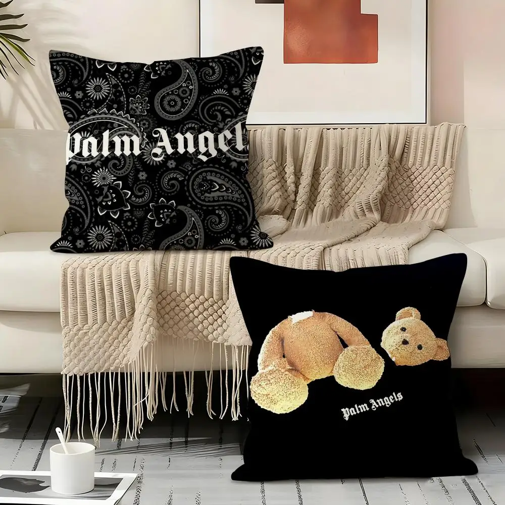 P-palm A-Angels Cute Pillow Case Linen Pillow Covers Cover For Couch Living Room Bench Patio Floor Linen Home Decor