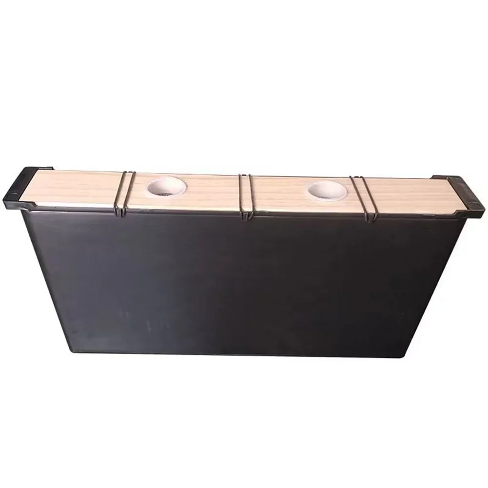 Praktischer Bienen-Futterspender für den Außenbereich, 1 48,8 x 22,5 x 6 cm, Tierfütterung, Schwarz, durch eine Lebensmittelquelle für Bienen