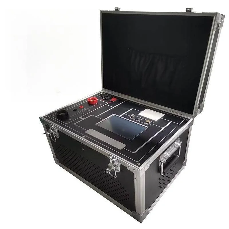 Loop Resistance Tester 100A-600A for High Voltage Switch Contact Resistance Test Digital Micro Ohmmeter Auto-alarm of Over Limit