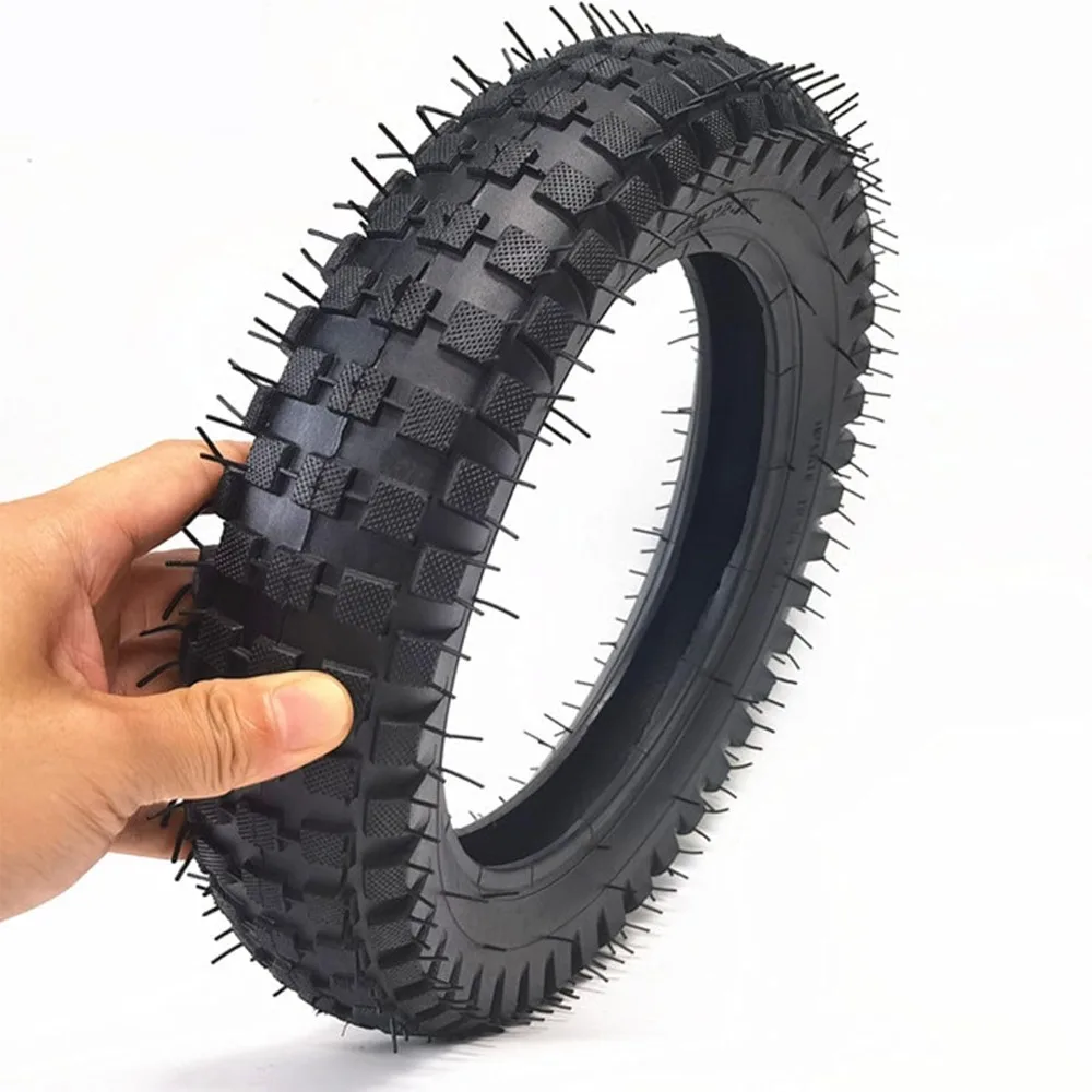 Robust Rubber Inner Tube Set Black Durable Dirt Bike Tire Tire Set for MX350 / MX400 Mini Dirt Bike Mini Bike Repair