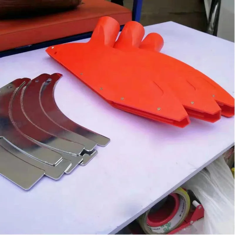 Woodworking Panel Saw Blade Dust Shield 6cm Vacuum Port with28cm Sorting Knife Sliding Table Saw Machine Replacement Accessories