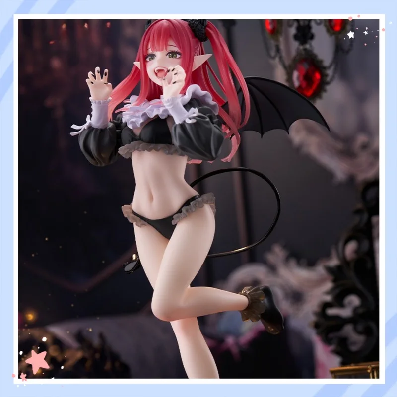 

Полностью окрашенная крупномасштабная фигурка аниме-девушки Ризу Демона от Марин Китагавы, высококачественное настольное украшение, коллекционный подарок для фанатов аниме