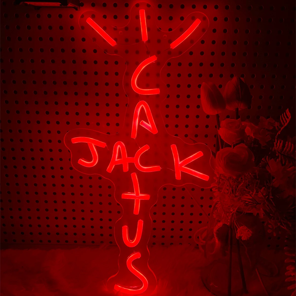 Cross-lined text for custom neon signs, parties, birthday parties, bedroom decorations, lighting your own atmosphere