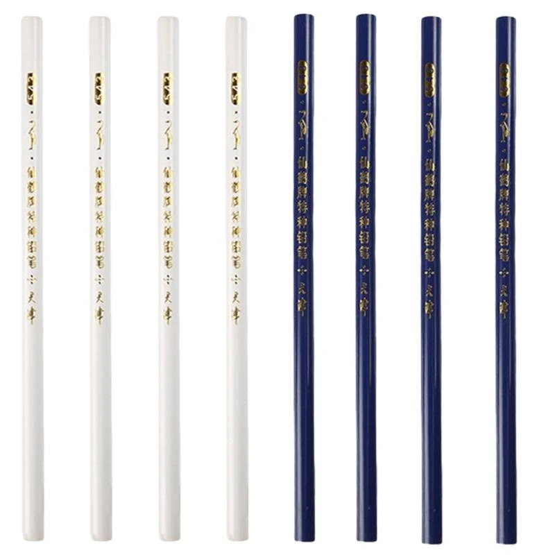 

W89C 8PCS Tailor Mark Pencil Fabric Chalk Pencil for Sewing Clothing Dressmaking