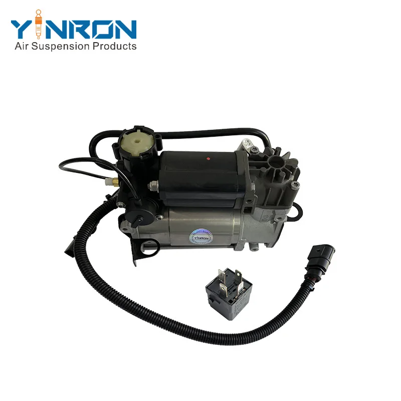 Automotive Suspension Parts For Audi A8D3 4E Air Compressor Pump With Relay 4E0616007B 4E0616007