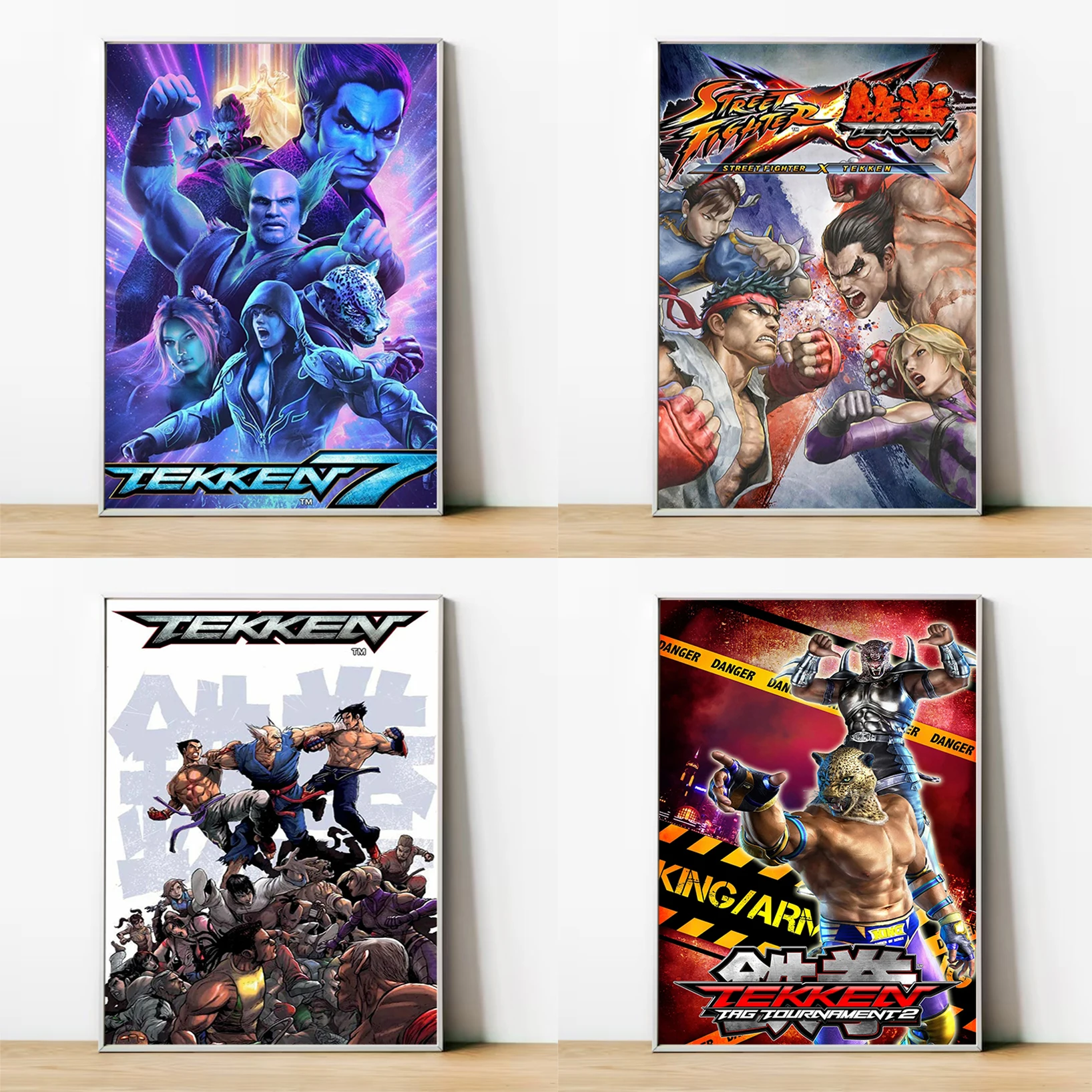 

Tekken Game Poster Paintings for Bedroom Wall Art Canvas Room Decor Home Decorations Decorative Painting Posters Decoration the