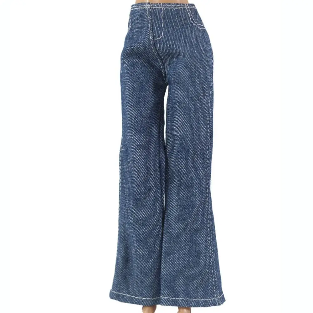 Multi Style Long Trousers Fashion High Waist 30cm Doll Girls Kids Toys Many Style Front Slit Flare Pants