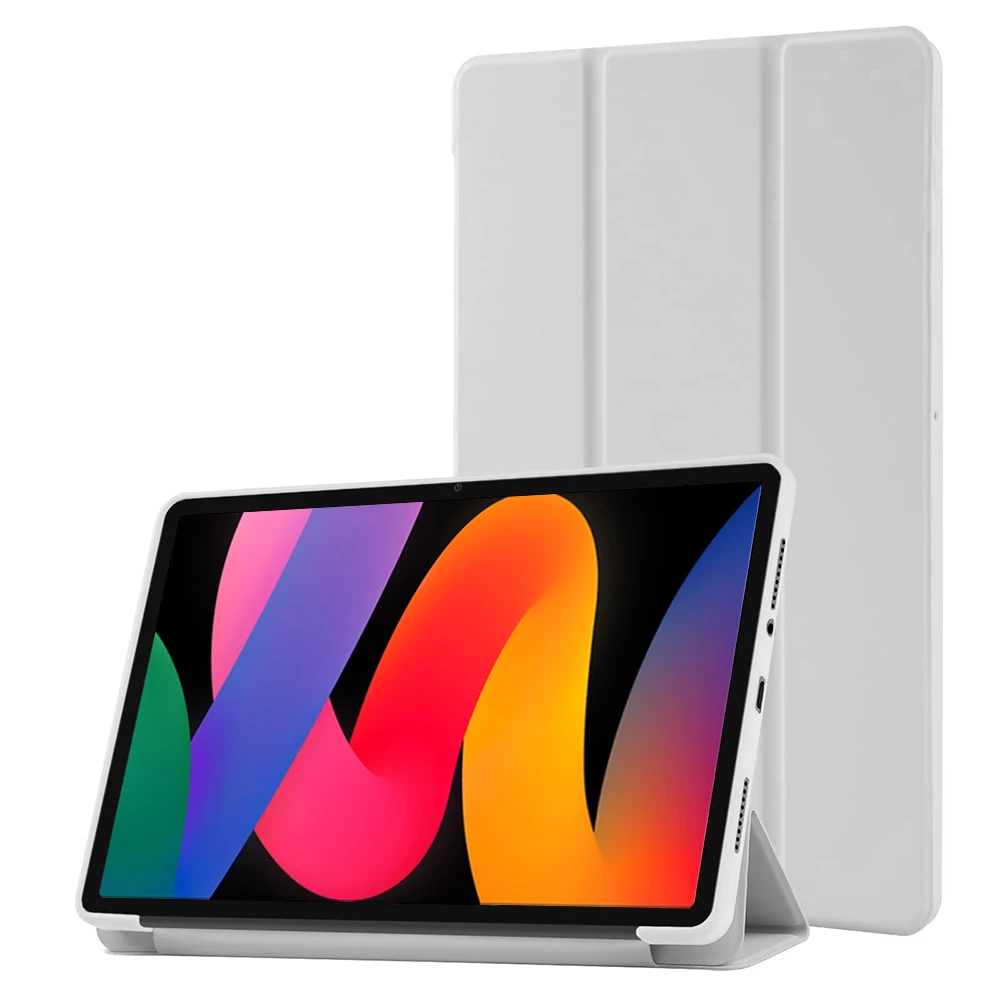NONE Silikonhülle für RedMi Pad 2 11 Zoll, RedMi Pad SE 11, RedMi Pad SE 8.7, faltbare Hülle mit automatischer Sleep/Wake-Abdeckung 6