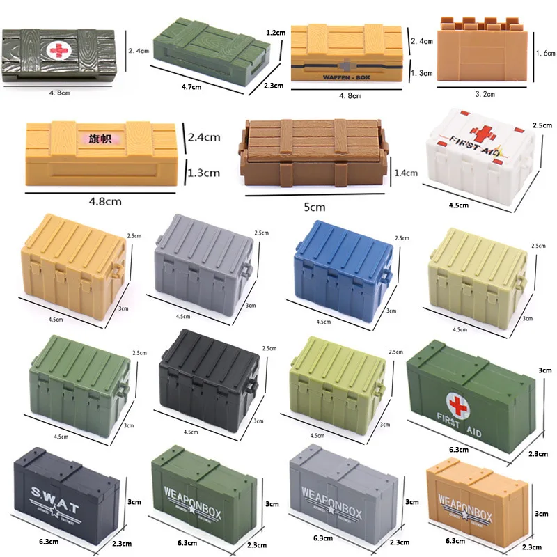5-шт-лот-ww2-военная-коробка-для-оружия-чехол-для-пистолетов-кирпичи-moc-swat-оборудование-коробка-для-оружия-мини-фигурки-строительные-блоки-детские-игрушки