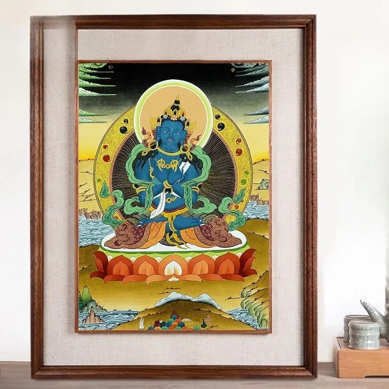 Thangka hanging paintings, hand-painted just holding portraits decorative paintings, living room wall paintings