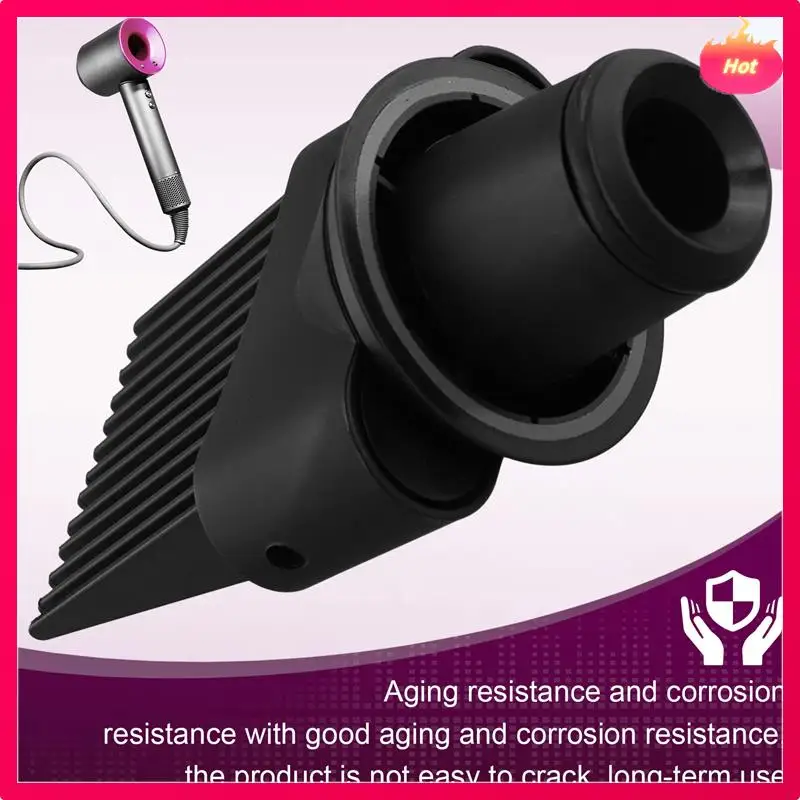 AD-For Dyson ملحق مشط ذو أسنان واسعة مناسب لمجفف الشعر دايسون الأسرع من الصوت، فوهة تركيب فضفاضة HD16