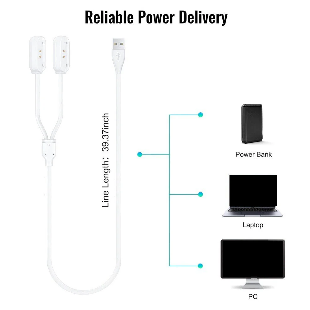 For Tractive Adventure XL And For Tractive Green XL USB Fast Charge Cable - 1 Meter ABS Material Efficient Power Delivery