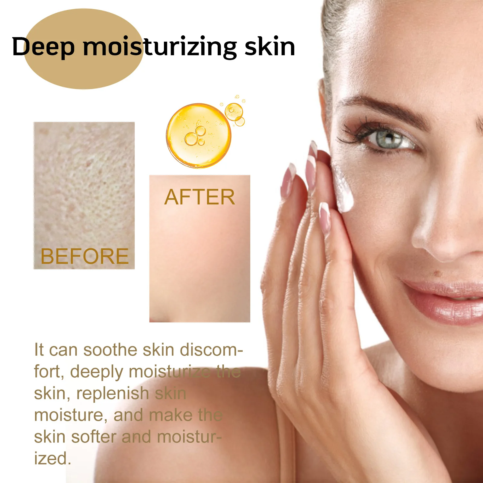 Centella Asiatica Serum Face Essence Soothing Moisturizing Skin Barrier Repair Nourish Skin Brightening Facial Moisturizer 30ml
