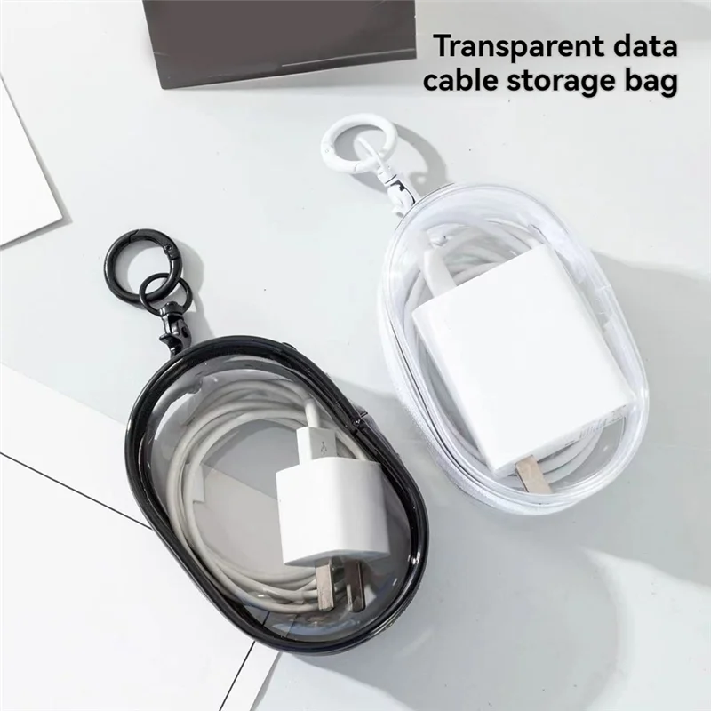Дорожный чехол для хранения, сумка-коробка, брелок для ключей, чехол для хранения, прозрачный ящик для хранения, утолщенный кошелек, милая сумка для куклы, организация B-A77G