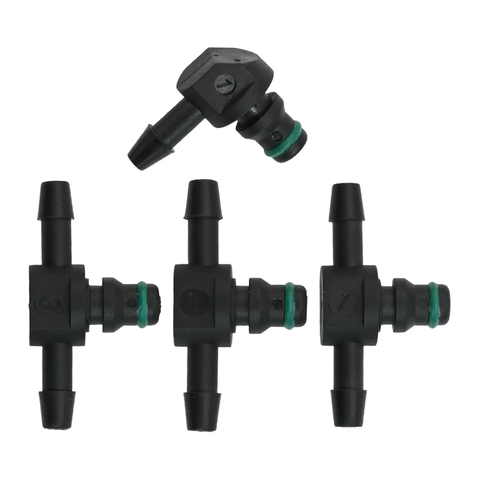 L-shaped Connector Diesel Injector Connector Long-lasting Materials Pneumatic Pipe Connectors For Diesel Engines