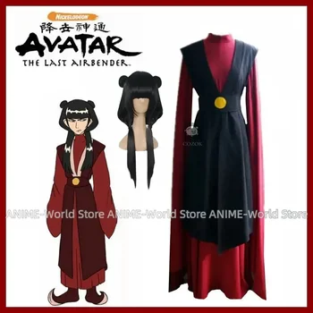 Anime Avatar The Last Airbender Mai Cosplay Costume, Custom Made Uniforme, Qualquer Tamanho