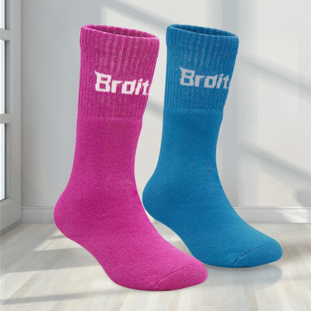 Original BROITON Inline Speed Skate Socks For Size 25-37 Roller Skate Socks Children Socks Child Ice Skate Hockey Skate Socks