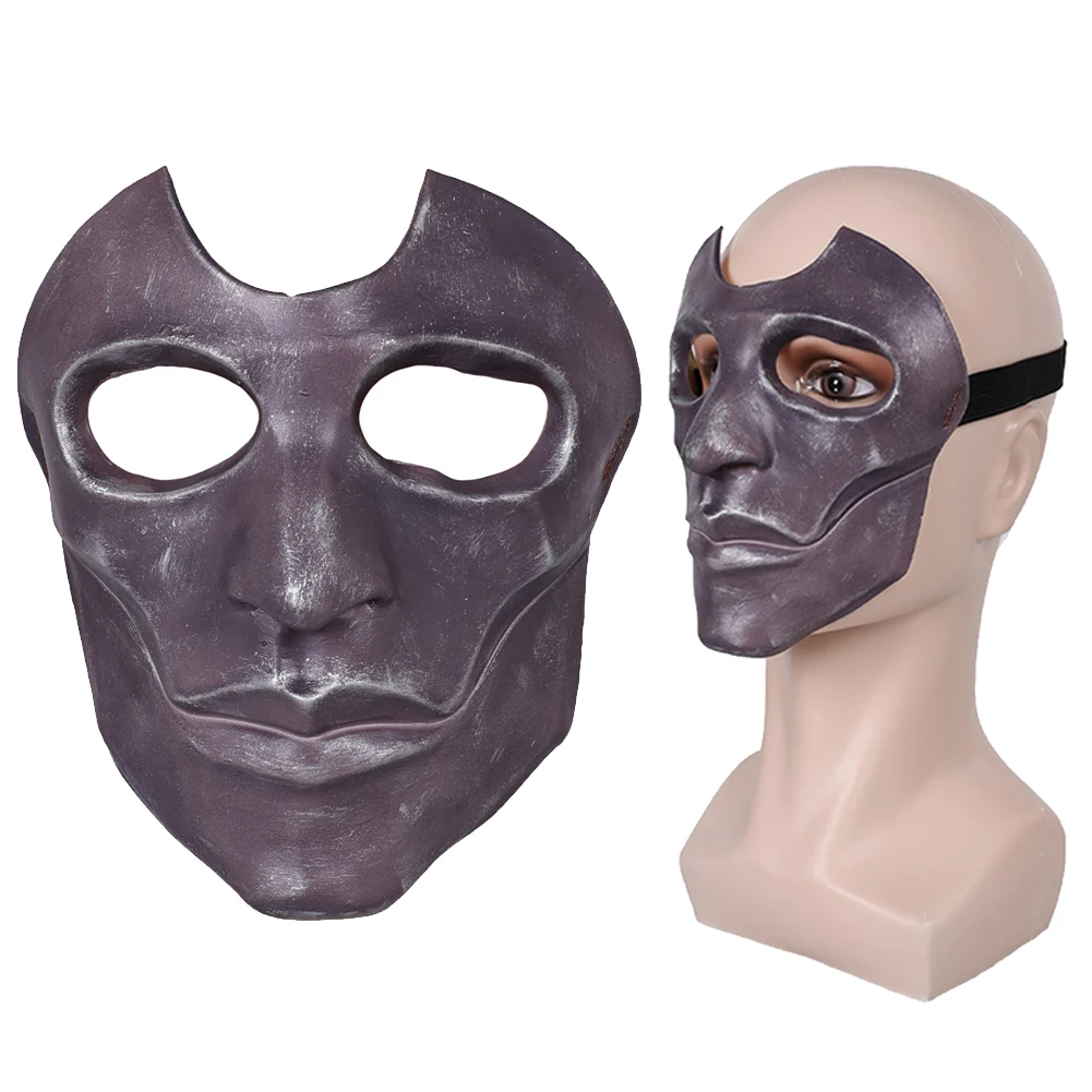 Máscaras de Cosplay de caballero, accesorios de disfraz, juego Balder Gate 3, máscara de látex, protector facial, disfraz para adultos, utilería para traje de Halloween