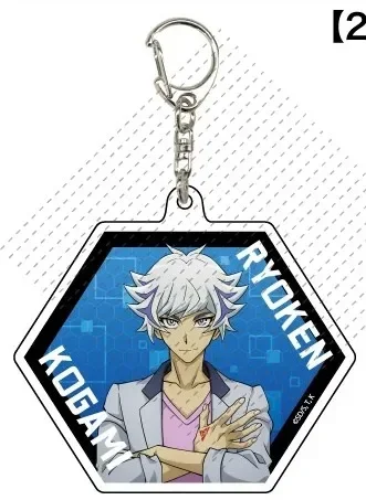 Spel Yu-Gi-Oh! VRAINS sleutelhanger pop anime YuGiOh Yusaku Fujiki Takeru Homura Ryoken Kogami acryl sleutelhanger hanger voor techniek ft