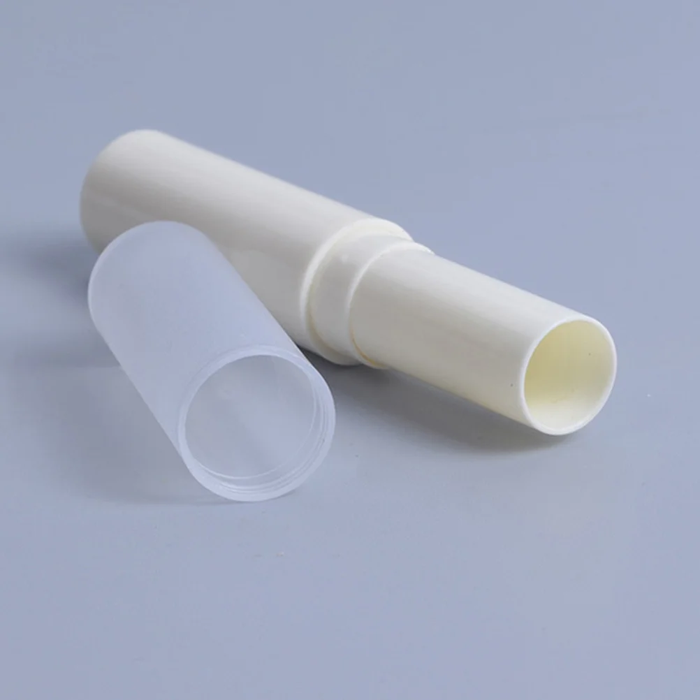

15Pcs Lip Balm Tubes 4g Plastic Empty DIY Lipstick Containers Refillable Lip Pomade Tubes Packing Container