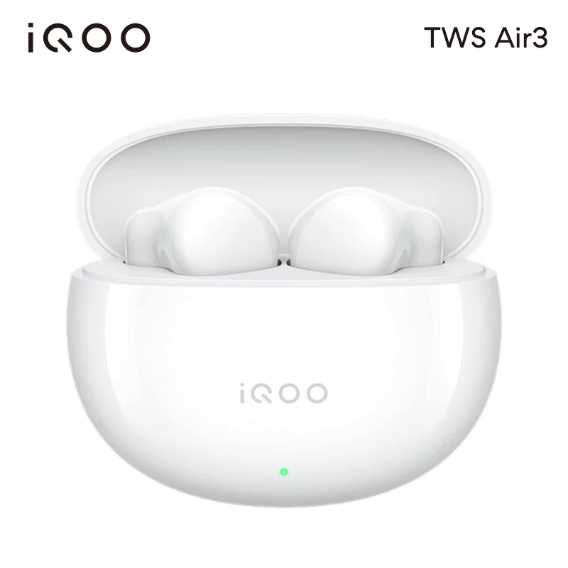 

iQOO TWS Air3 Earphones Wireless Bluetooth 6.0 Headphones Ai Call Noise Reduction Earbuds DeepX 3.0 Stereo Effect Headset Gamer