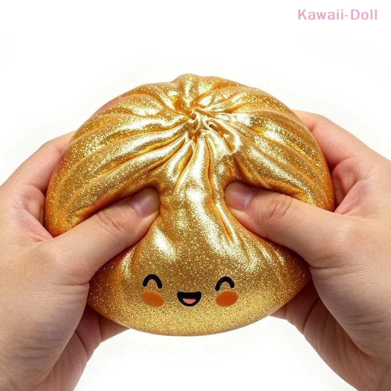 [DO]Glitter Dumpling New Upgrade Dumpling Mystery Box Colorful Dumplings Stress Balls Fidget Sensory Toy[DO]