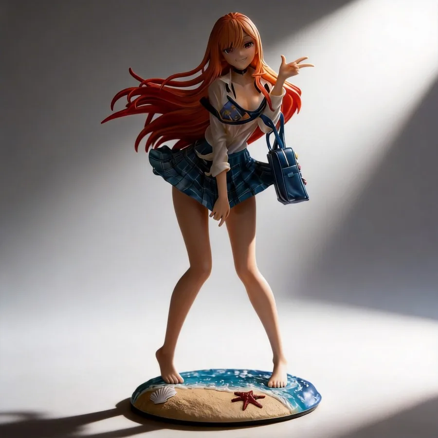

My Dress Up Darling Kitagawa Marin (Beach) Figure 27CM Anime Collectible for Desktop Decoration Ideal Gift