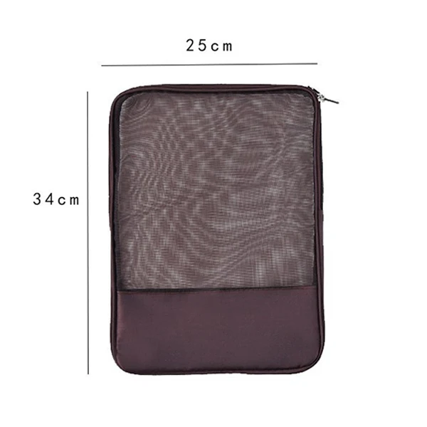 Folder Penyimpanan Alat Tulis Folder File Ritsleting Folder Pengatur File Tas Kotak Penyimpanan Kertas Portofolio Organizer Kantor