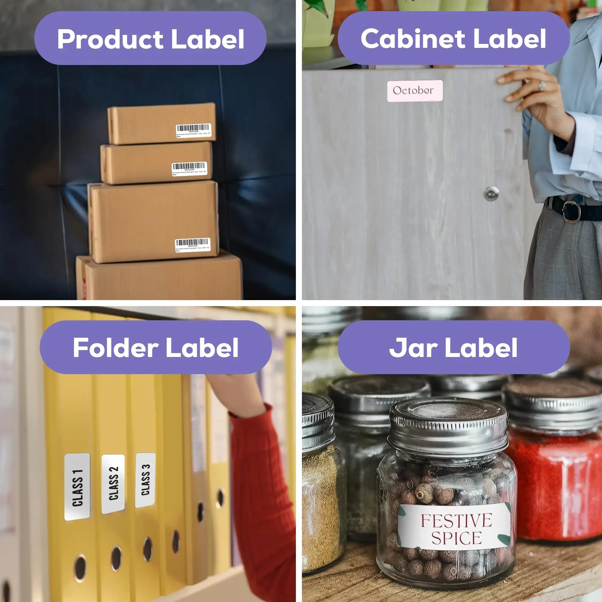 A4 Sticky Paper Matte/Glossy White Strong Self-Adhesive Label For Laser Inkjet Copier Printer, For Office Gift Product Labels