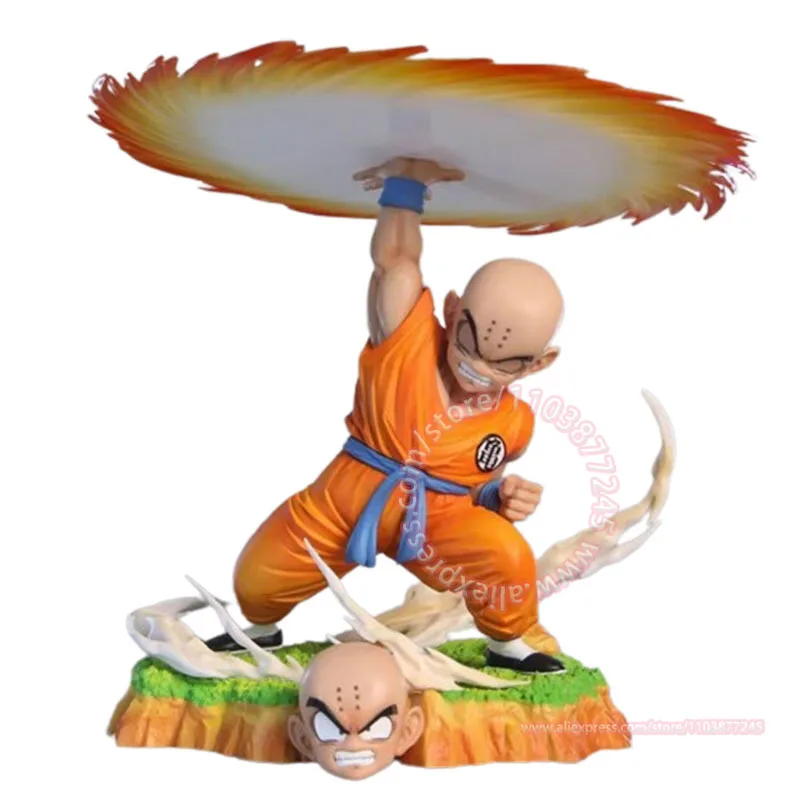 Dragonball Krillin Cartoon Model Trendy Figure Children's Toys Birthday Gift Tabletop Ornaments Decoration Anime Peripheral