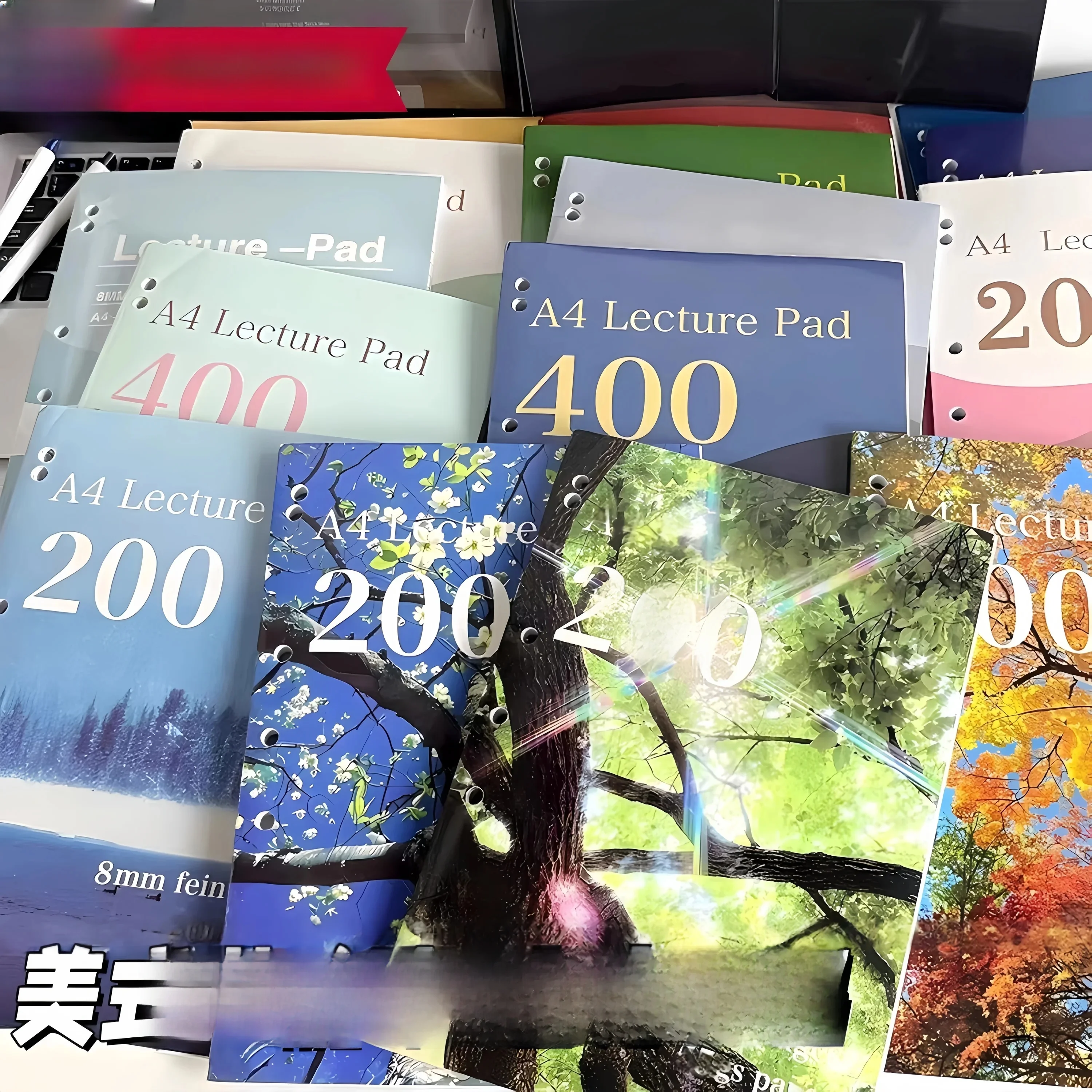 american-style-thin-book-simple-seasonal-series-a4-office-use-vaiven-transparent-storage-bag-for-food-preservation