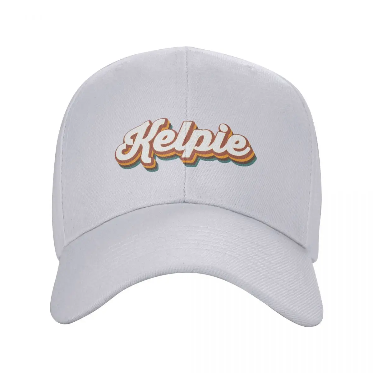 Kelpie - Australian Kelpie Retro Baseball Cap dad hat black Hats Woman Men's