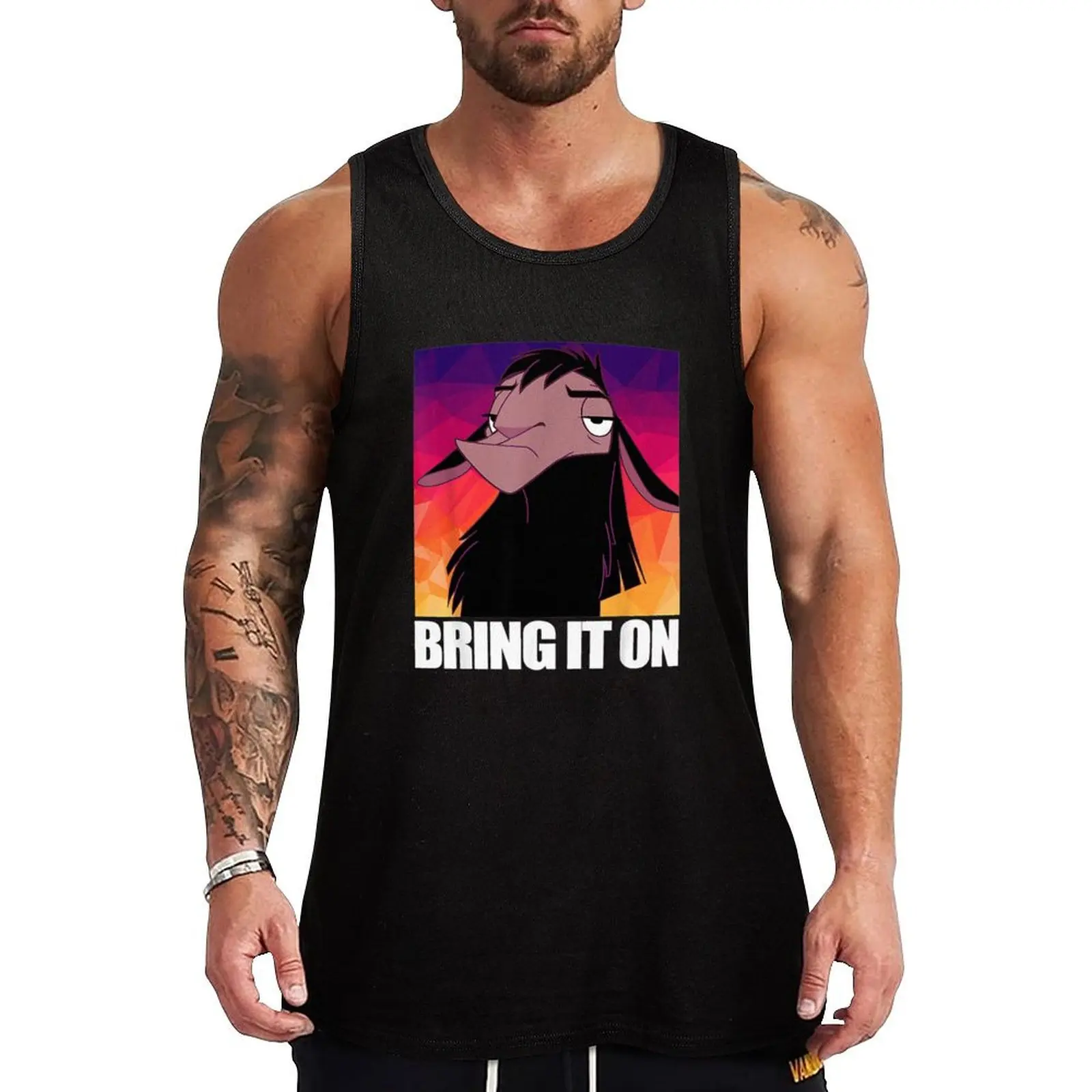 

Bring It On Movie Tank Top Men's summer clothes 2025 Muscle fit Vests gym shirts