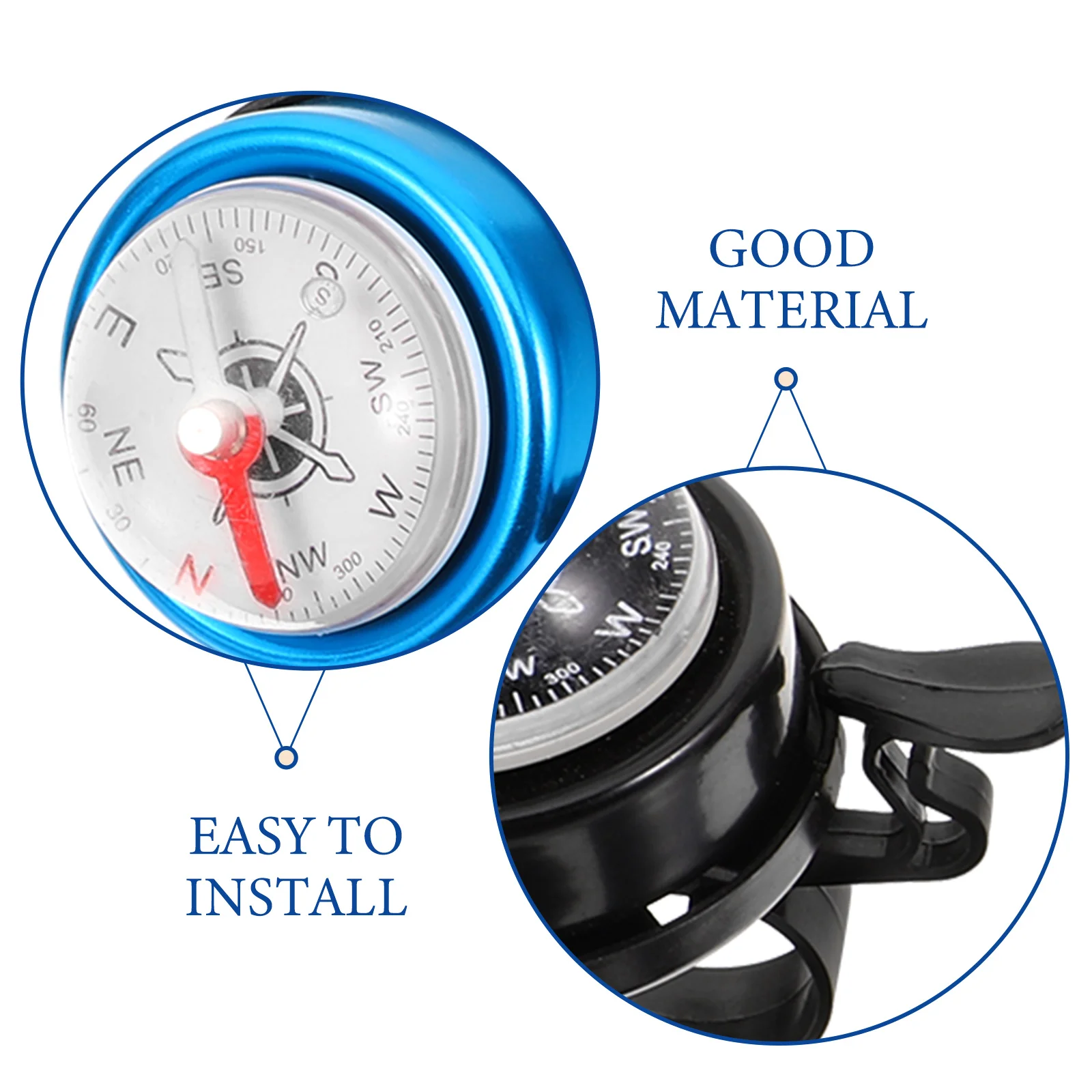 

3 Pcs Car Bell Accessories Aliuminum Alloy Bike Navigating Mountain Bicycle Warning