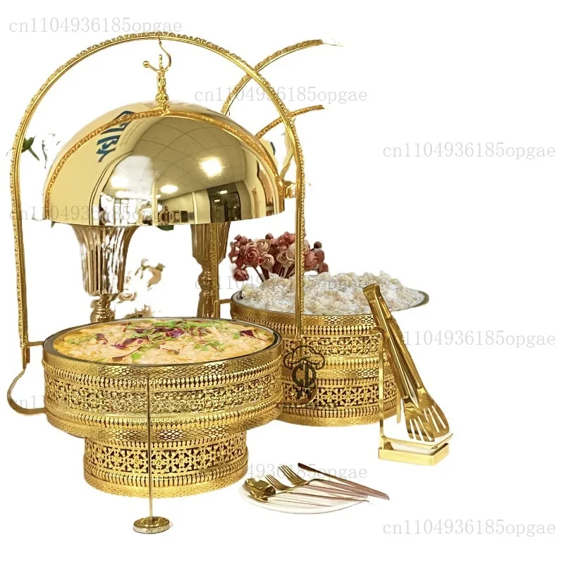 Golden Buffet Catering Stainless Steel Hot Pot Food Warm