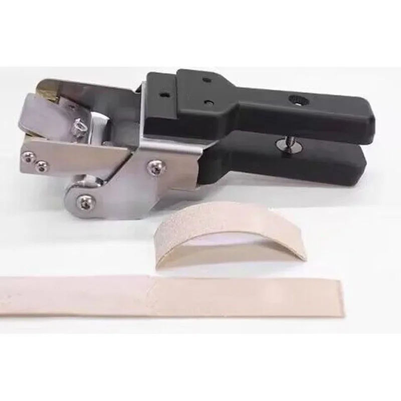 Handheld Manual Leather Splitter Peeler Skiving Machine Tool for Leather Crafting DIY Handmade Projects