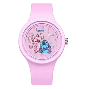 迪士尼動漫史迪奇手錶 可愛莉蘿與史迪奇兒童手錶 運動矽膠手錶 卡通史迪奇手錶 兒童玩具禮物 8 最佳銷售 蘋果手錶迪士尼 - №8