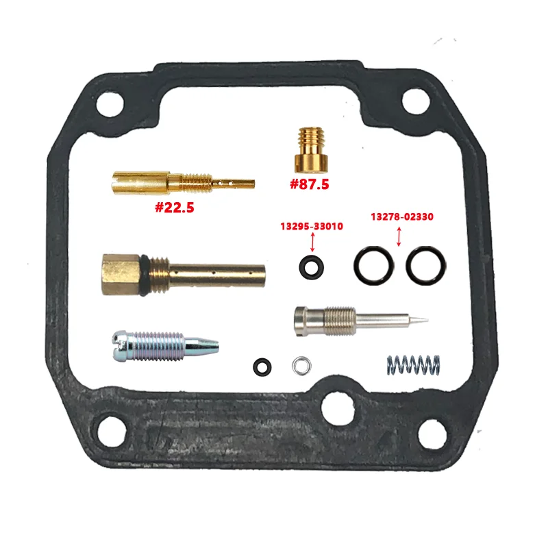 

Suzuki OZARK 160cc LT-F160 Carburetor Repair Kit 1990-2006 ATV QUAD