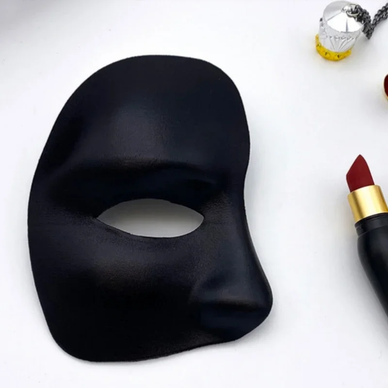 Damska Męska Półmaska Fantom Opera Maski Weneckie Maskarady Impreza Wenecki Kostium Cosplay Bal