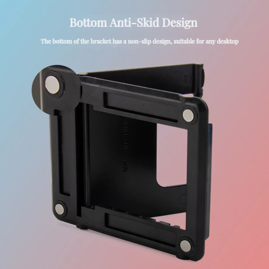 Picture 5: Table Adjustable Phone Holder Bracket Desktop Stand For iPad iPhone Samsung Xiaomi Huawei Folding Universal Mobile Phone Stand