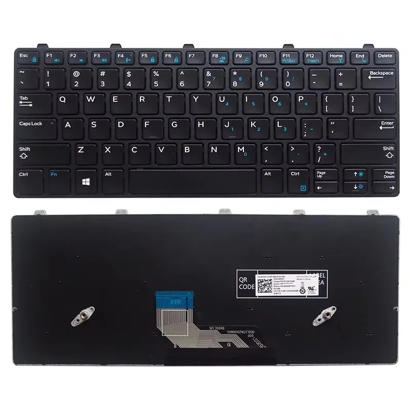 For DELL Chromebook 11-3180 3189 3190 3380 Education 2-in-1 Latitude 13 3300 3310 E3300 11 3191 P26T Notebook Laptop Keyboard