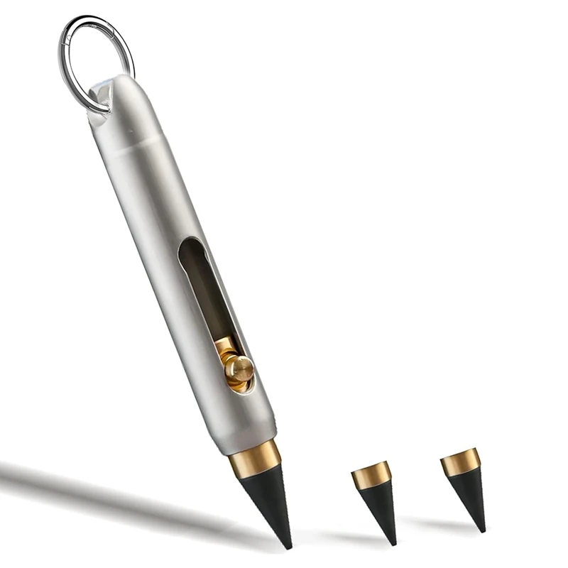 

NEW_Everlasting Metal Inkless Pen, стираемая ручка Titanium Forever