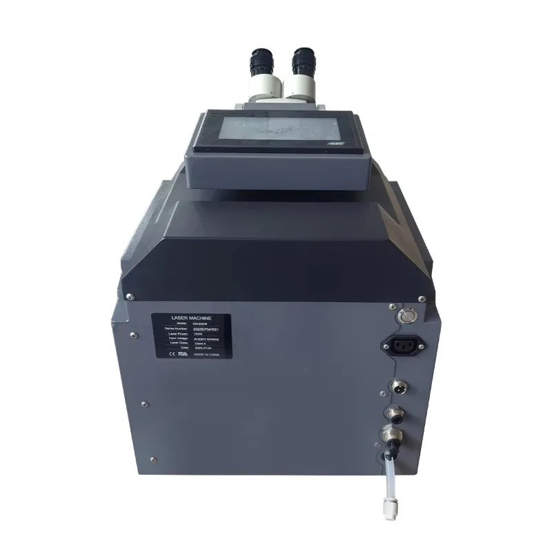 LCCN فعالة من حيث التكلفة للغاية 150 واط 200 واط مجهر آلة لحام المجوهرات مع LCD CCD HID