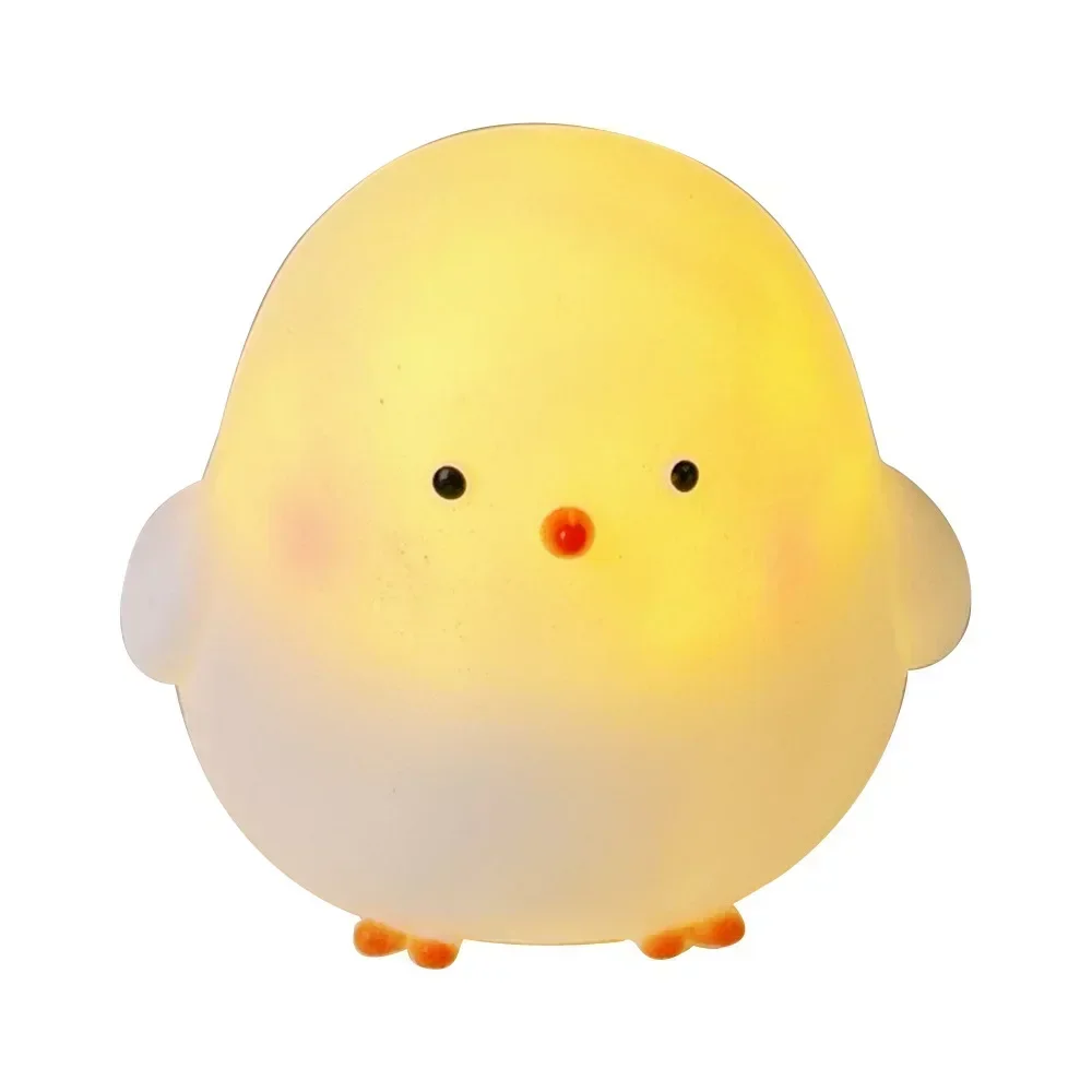 Animal Cartoon Duck Chicken Led For Soft Light Night Baby Children Kid Bedroom Decorative Lighting Home Decoration