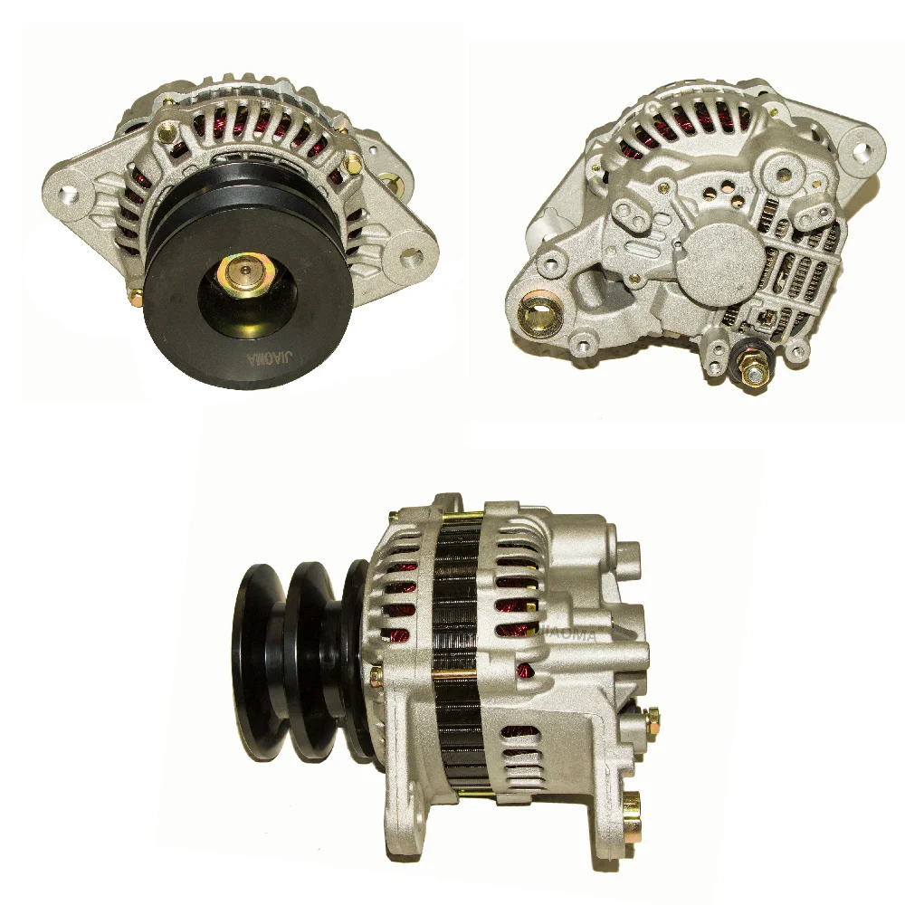 A003TN5288 A3TN5188 A3TN5288 ME017615 600823 603005 LEA0650 12602N 24V 60A Excavator Alternator for 4D34 4D32 4D33 6D24