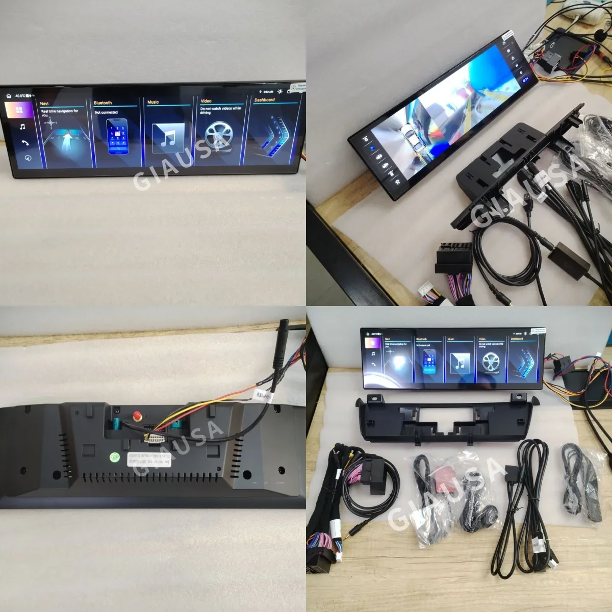 Android Auto 14.9 inch Multimedia Video New OEM Design Car Stereo Multimedia For BMW 2 Series F45 / F46 2016-2019 Screen Carplay