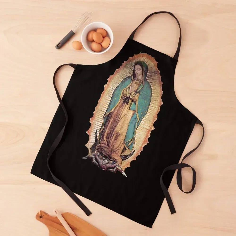 

Our Lady of Guadalupe Apron Chef Uniform Hairdresser kitchen jacket woman Men'ss Apron