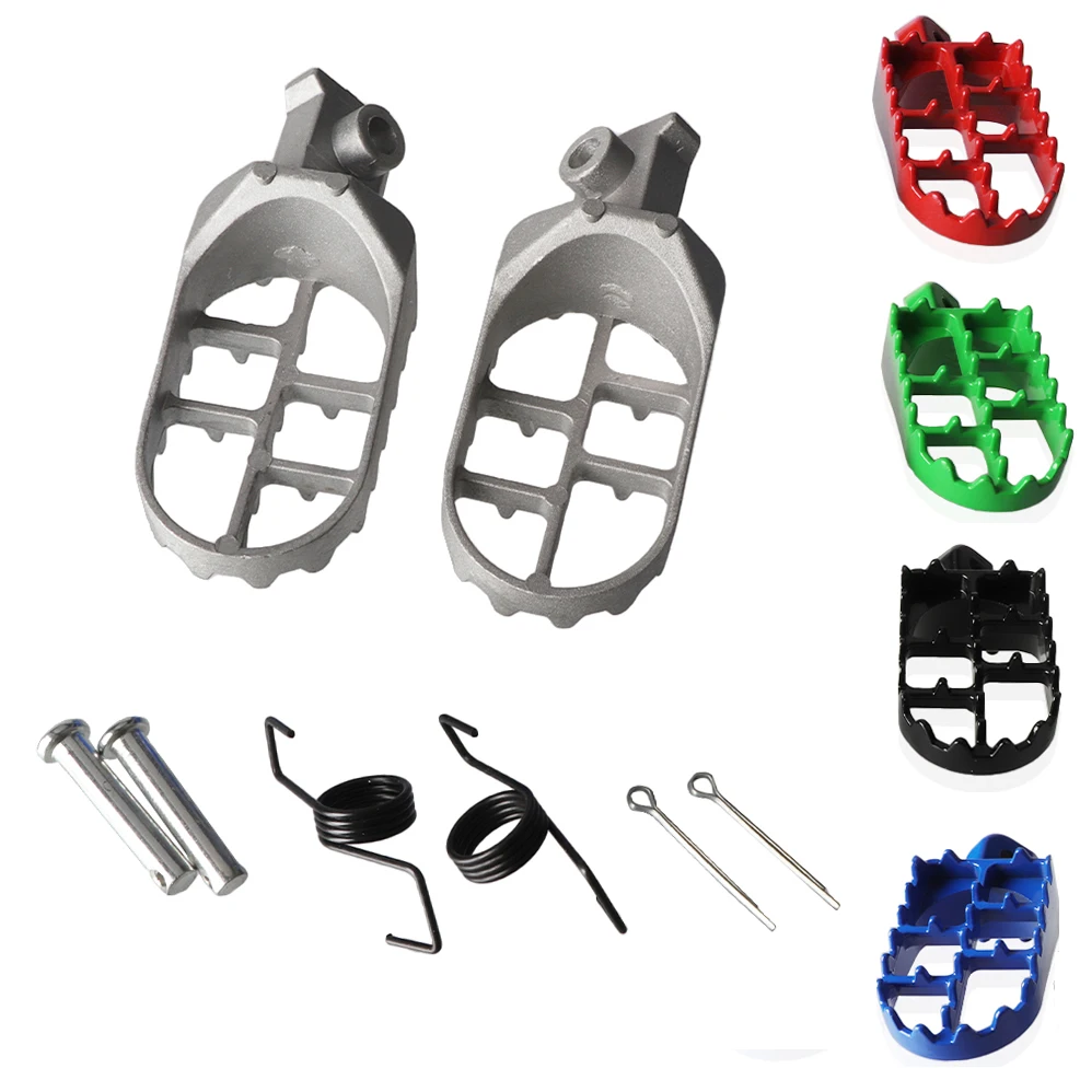 

Motorcycle Foot Pegs Pedals Footrests For Suzuki Yamaha Honda KTM 50 65 70 PW 50 80 TW 200 CRF50 70 Moto Dirt Pit Bike