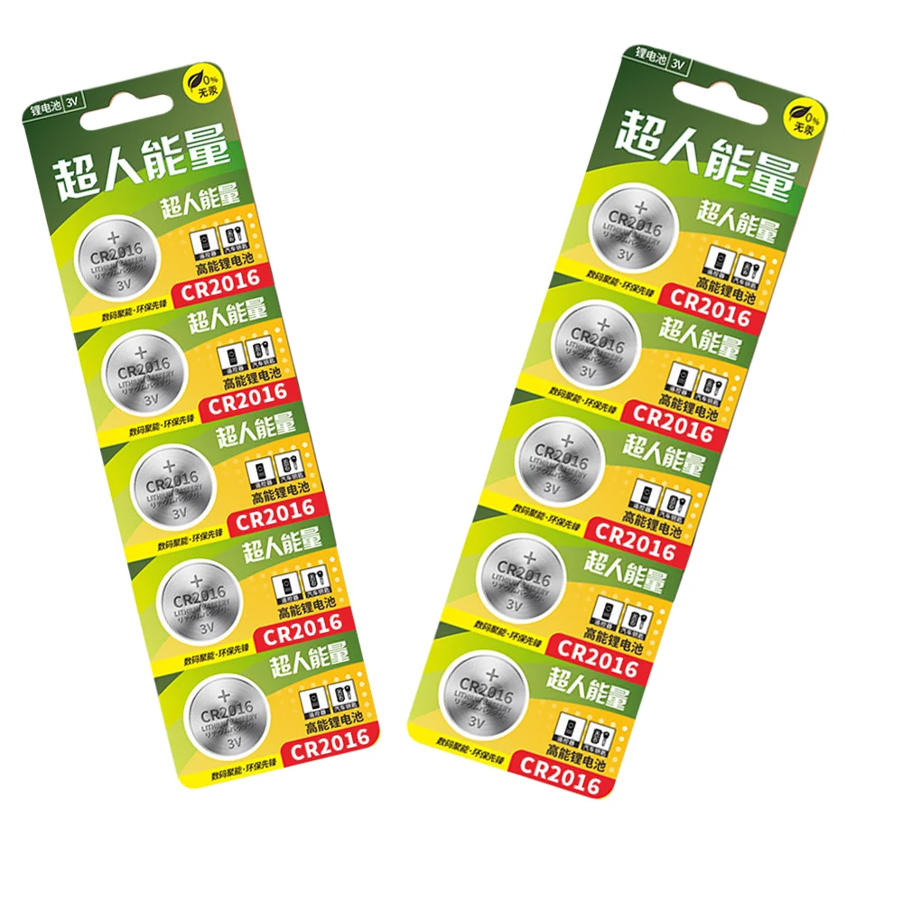 CR2016 3V Lithium Battery 5-35pcs, Button Cell for Car Key Fob, Watch, CMOS, DL2016 BR2016 LM2016 ECR2016 KCR2016 Pilas Botón